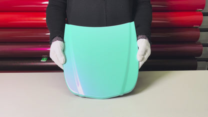 Dual Tone Tiffany Blue Vinyl Wrap