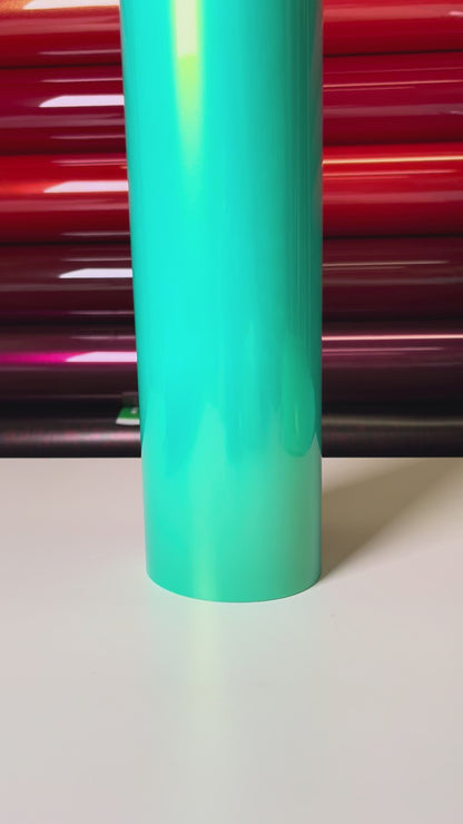 Aston Martin Green Vinyl Wrap