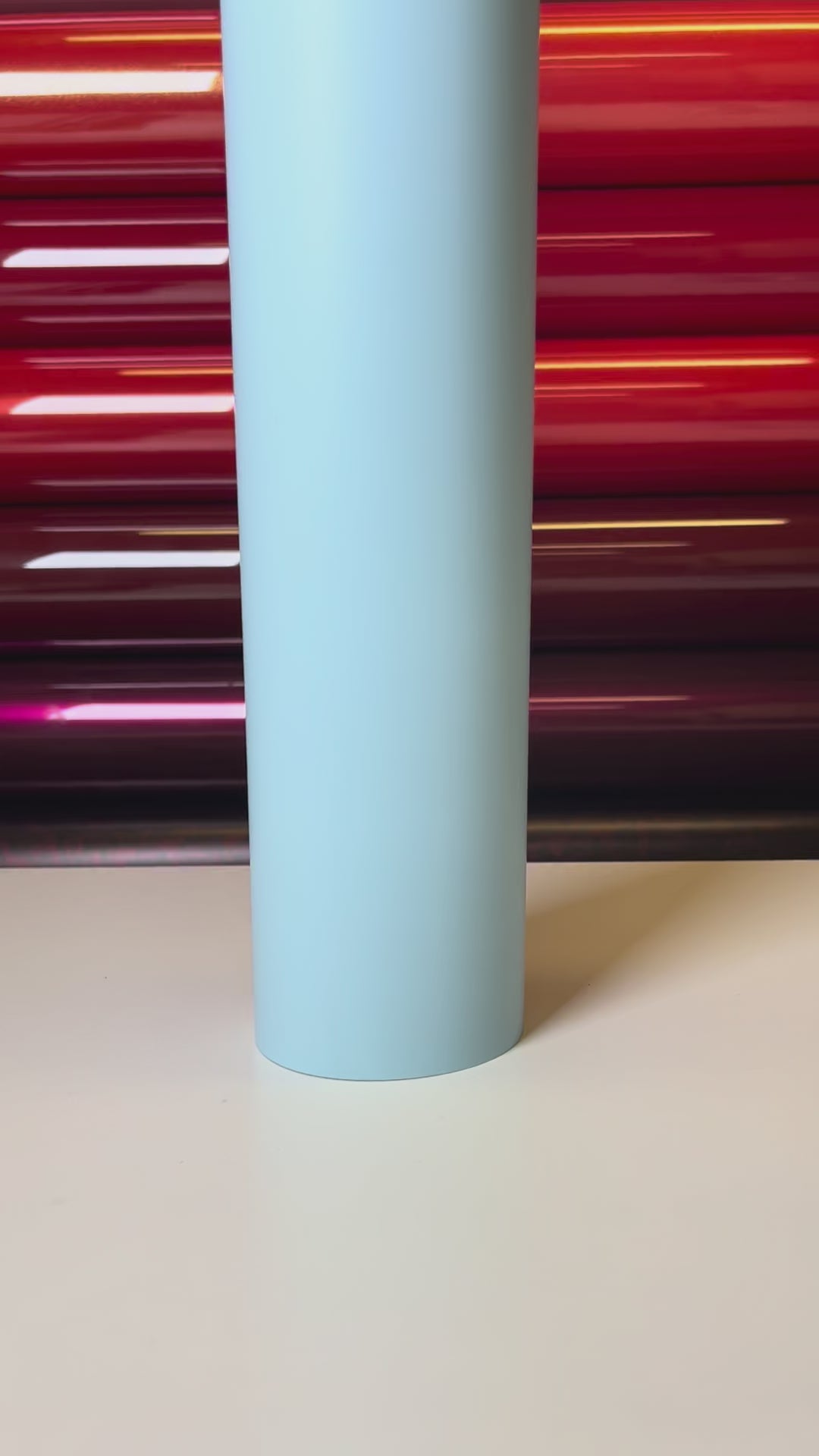 Load video: Satin Muriwai White Vinyl Wrap