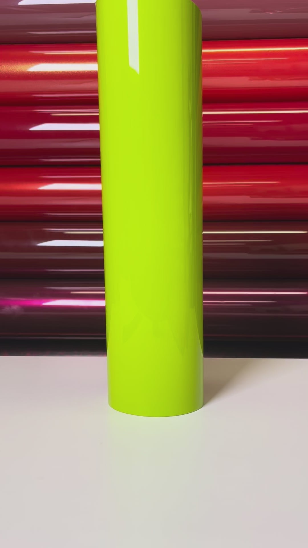 Load video: Paulo Yellow Vinyl Wrap