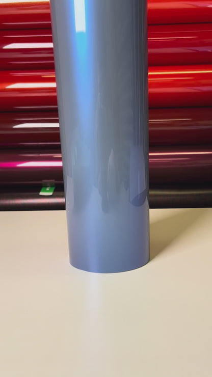 Dual Tone Iridescent Basalt Gray Vinyl Wrap