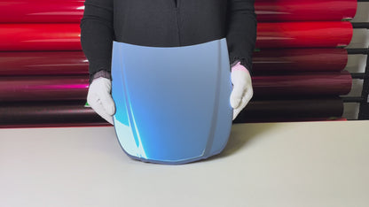 Dual Tone Iridescent Basalt Gray Vinyl Wrap