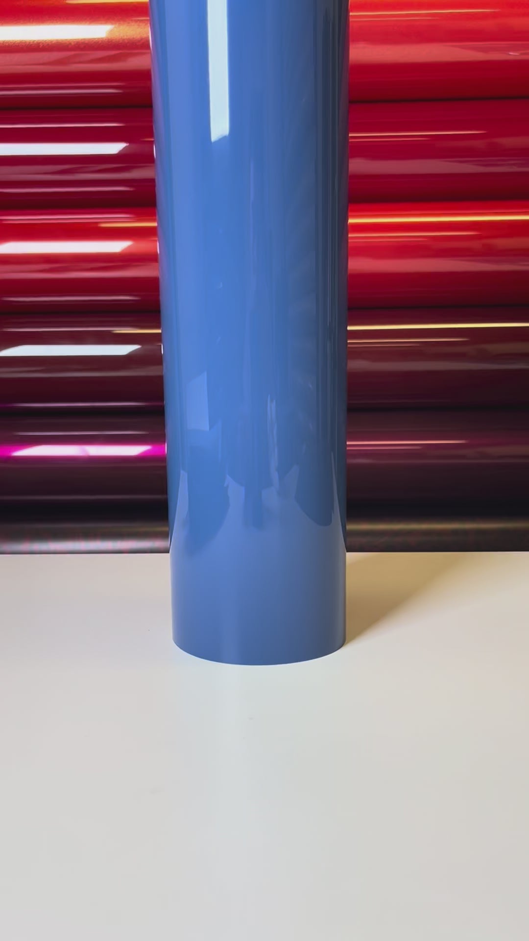 Load video: Abu Dhabi Blue Vinyl Wrap