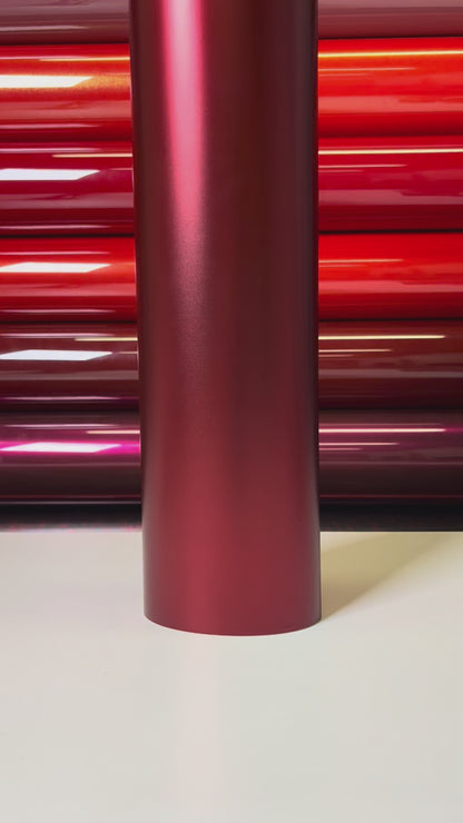 Electroplated Romanian Red Vinyl Wrap