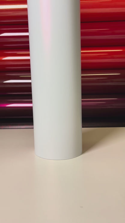 Matte Diamond Starlight White Pink Vinyl Wrap