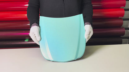 Holographic Tiffany Blue Vinyl Wrap