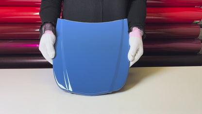 Abu Dhabi Blue Vinyl Wrap