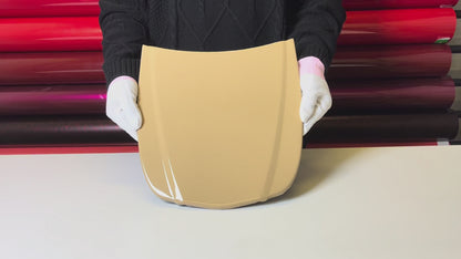 Crystal Desert Yellow Vinyl Wrap