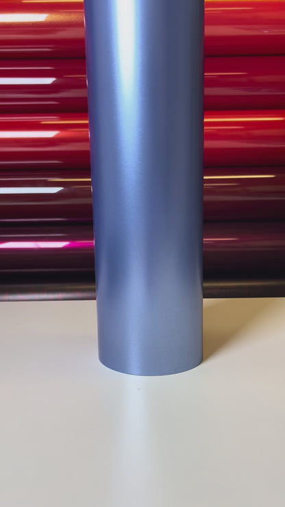 Electric Metallic Mist Blue Vinyl Wrap