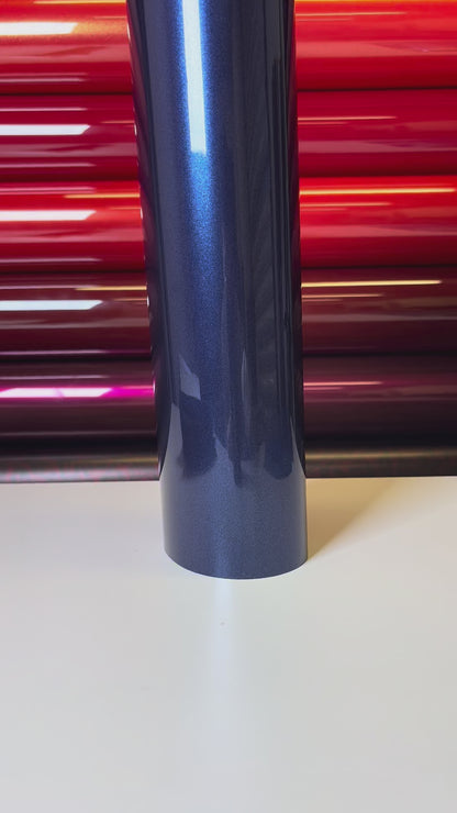 Ultra Bright Metallic Galaxy Blue Vinyl Wrap