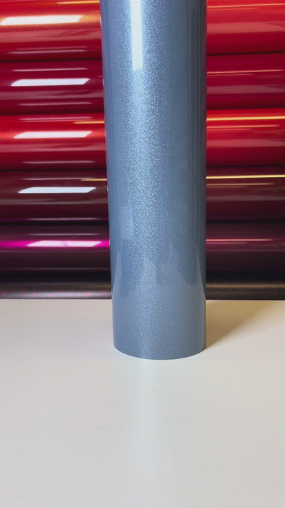 Crystal Porcelain Blue Vinyl Wrap