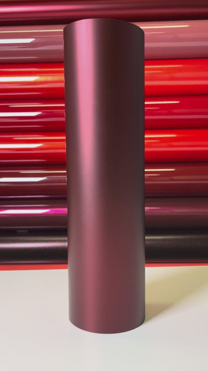 Repairable Super Matte Romanian Red Vinyl Wrap