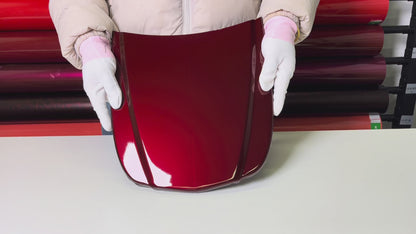 Liquid Dragon Blood Red Vinyl Wrap