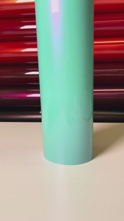 Dual Tone Tiffany Blue Vinyl Wrap