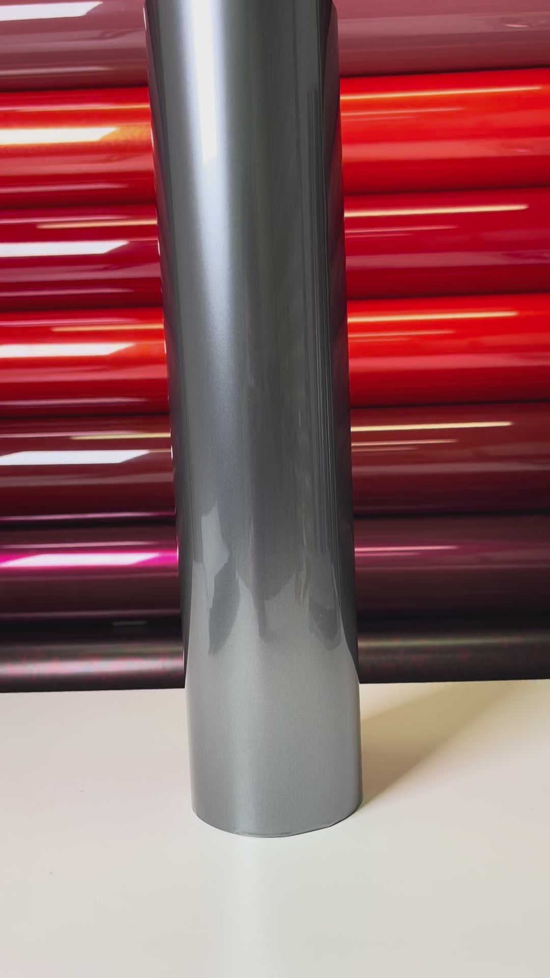 Load video: Liquid Agate Grey Vinyl Wrap